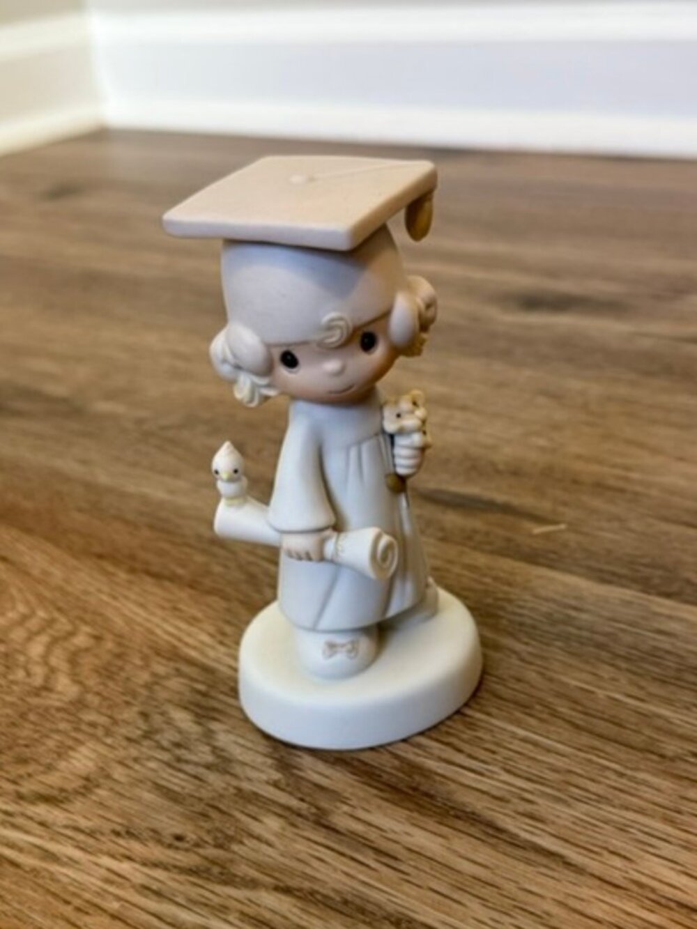 Precious Moments Figurine Graduate The Lord Bless You and Keep You Vintage 1982